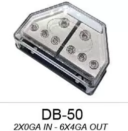 Double-row Type High-density Multi-port Vehicle Power Panel