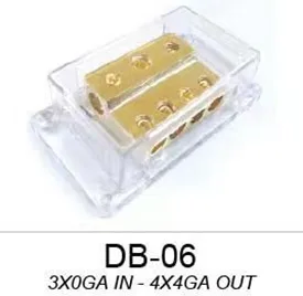 Tinned-copper Multi-wire Distribution Block Circuit Splitter